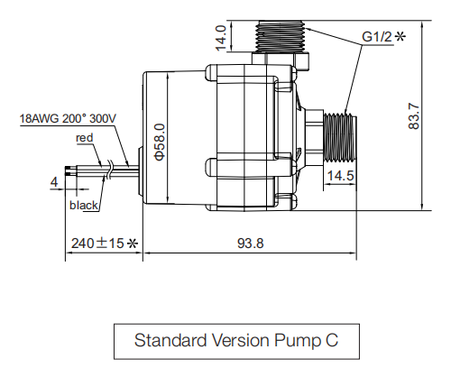 BLDC Water Pump C01C