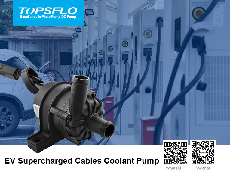 Topsflo, the Pioneer of Ultra-fast Charging Era, Redefines Liquid-cooled Water Pump for Charging Piles