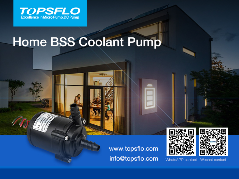 Topsflo’s Liquid Cooling Energy Storage Electronic Water Pump Empowers Home Energy Storage Safety