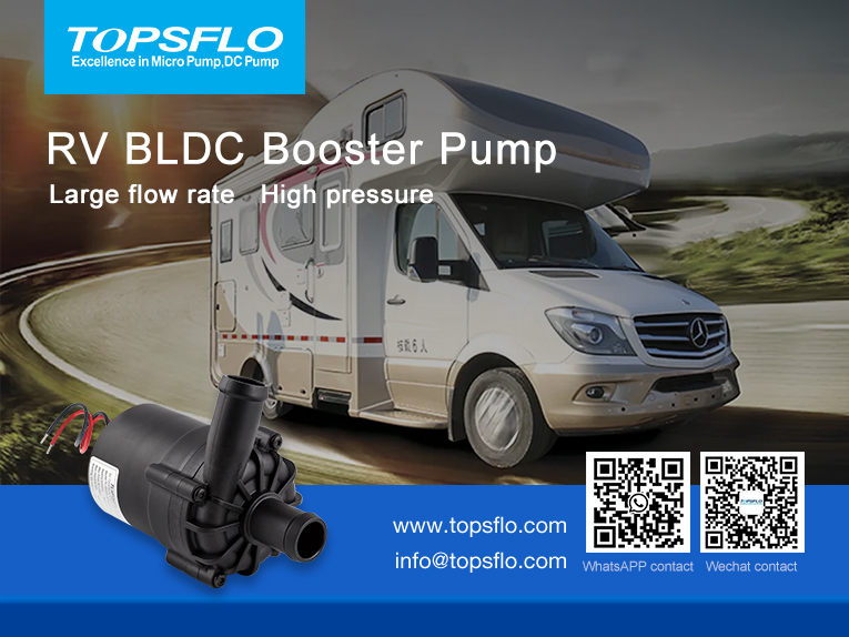 RV BLDC Booster Pump