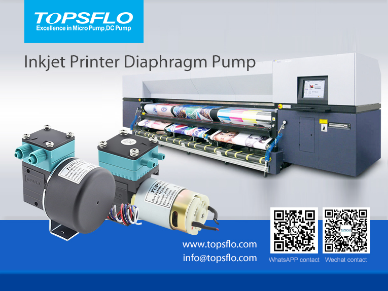 Application of micro diaphragm pump in inkjet printing industry