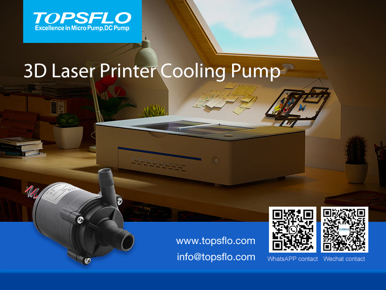 About the Laser Tube Cooling for 3D Laser Printer