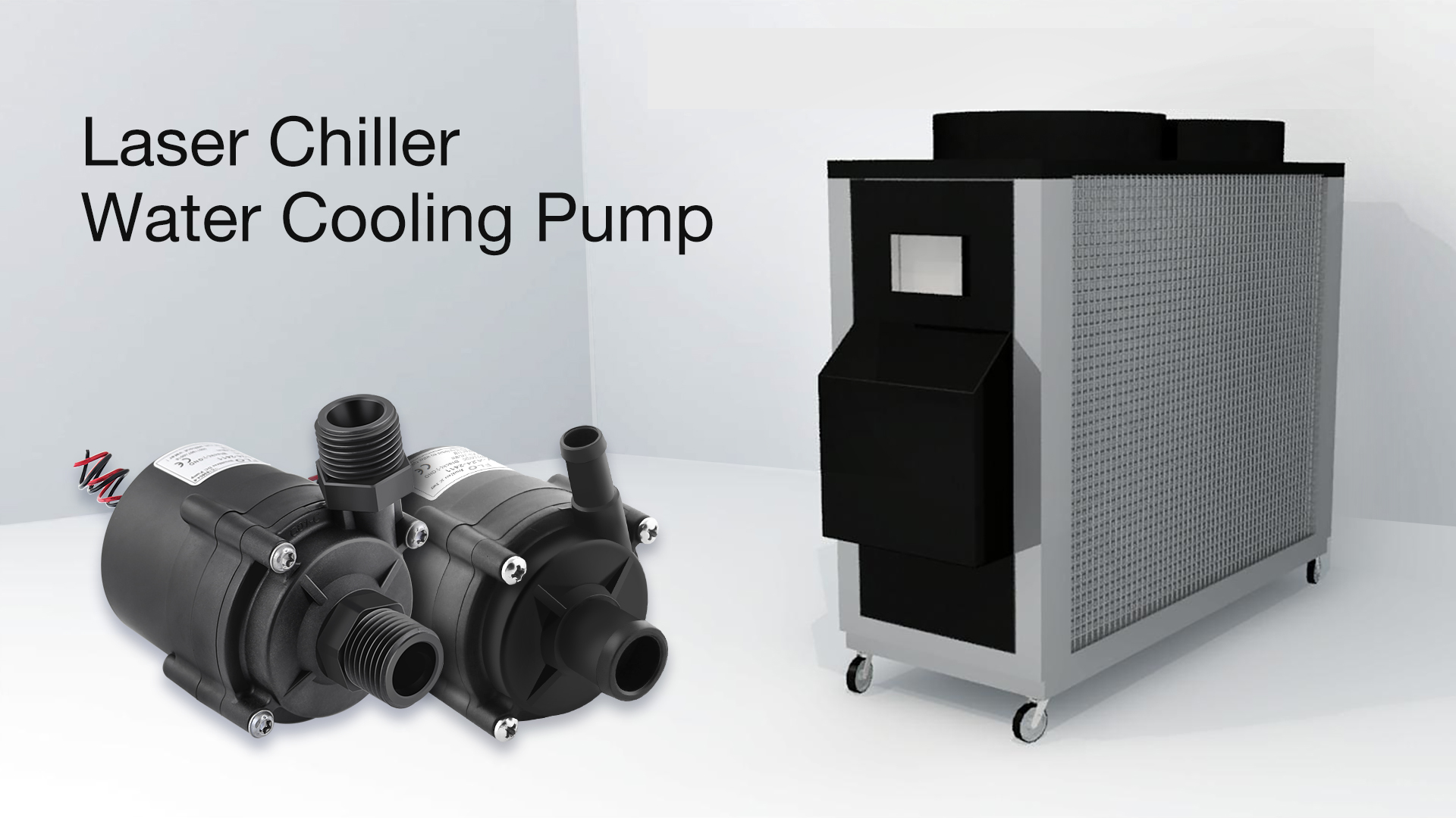 laser chiller water cooling pump
